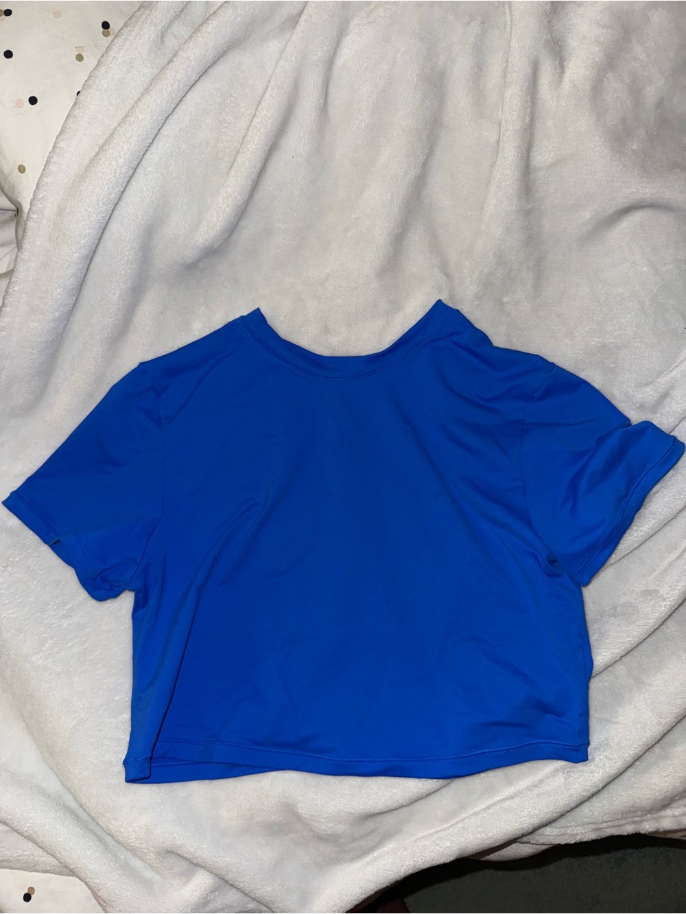 Rare SKIMS Blue Swim Top Tee